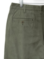Flat Front Pants Olive Drab