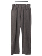 Five Pocket Pants Natural Brown