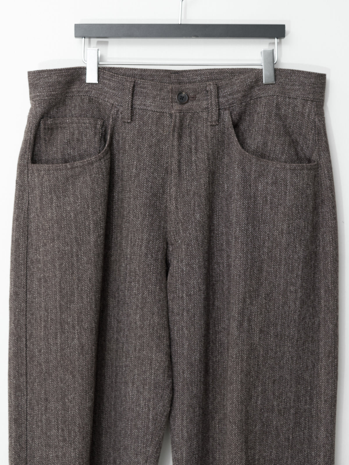 Five Pocket Pants Natural Brown