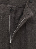 Five Pocket Pants Natural Brown