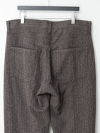 Five Pocket Pants Natural Brown