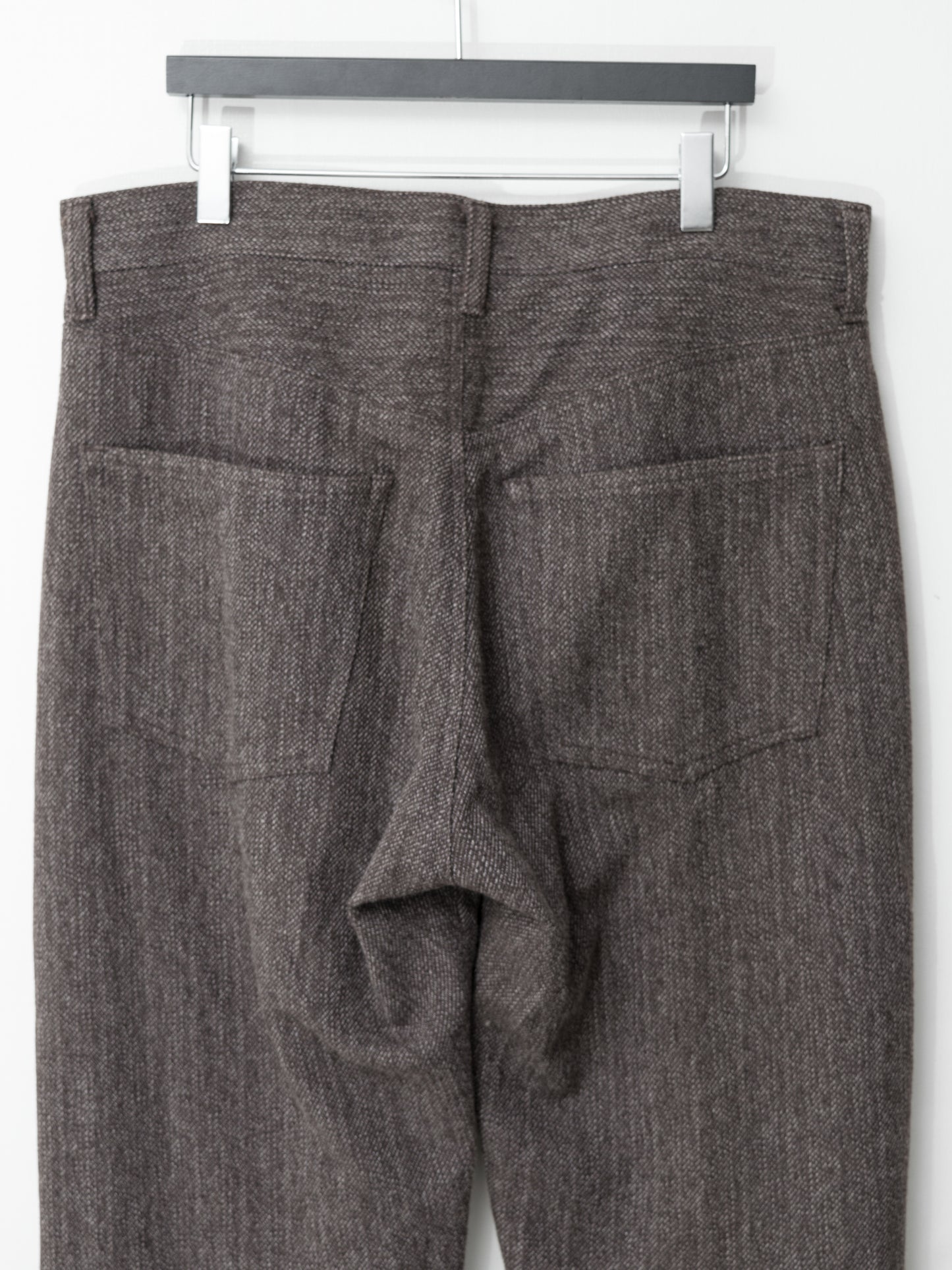 five pocket pants natural brown ∙ linen wool nylon ∙ medium