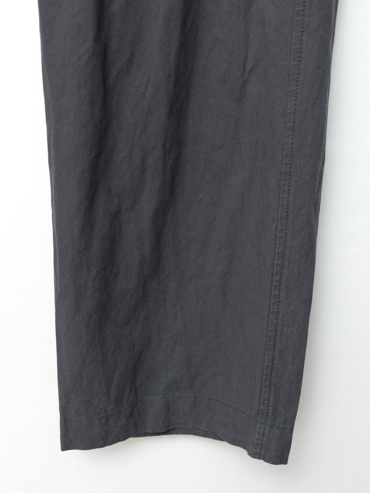 s/s 07 flat front pants iron ∙ cotton metal ∙ medium