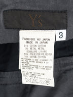 S/S 07 Flat Front Pants Iron