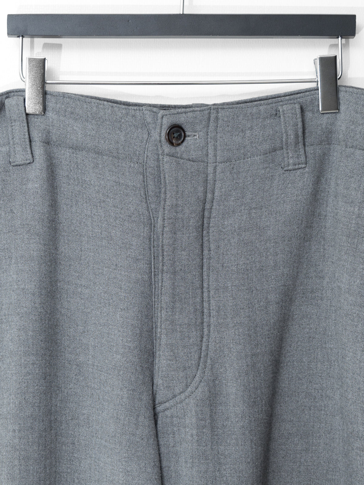 Brushed Back Trousers Grey