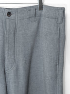 Brushed Back Trousers Grey