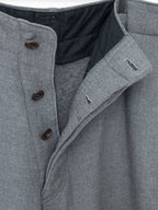 Brushed Back Trousers Grey