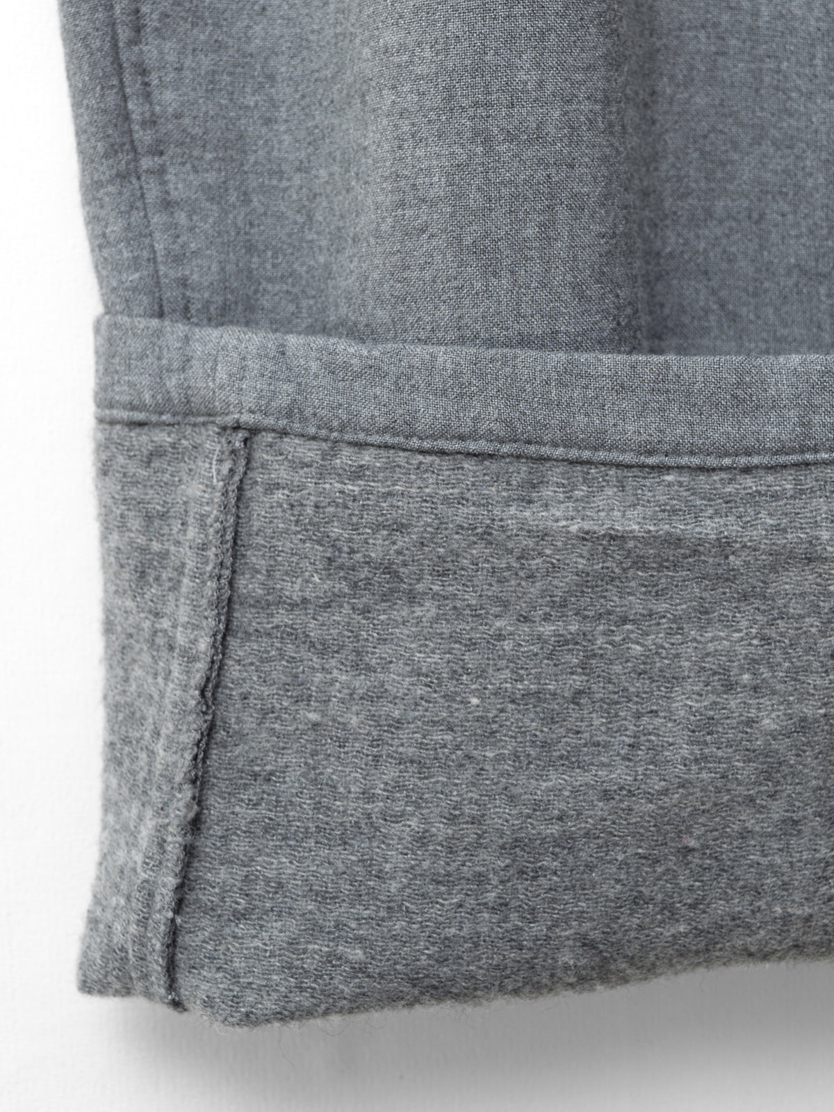 Brushed Back Trousers Grey