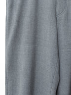 Brushed Back Trousers Grey