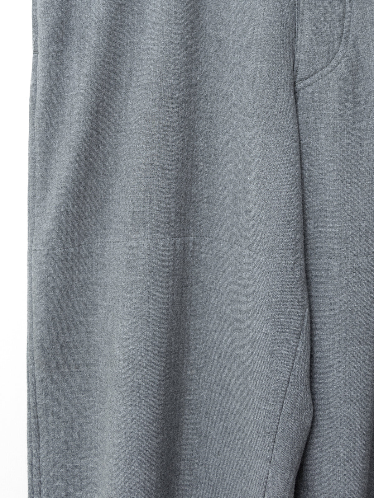 Brushed Back Trousers Grey