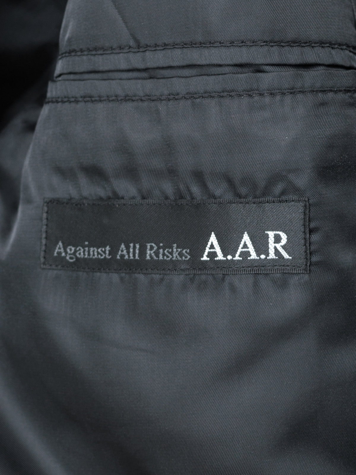 Fur Collared Rider Jacket Black