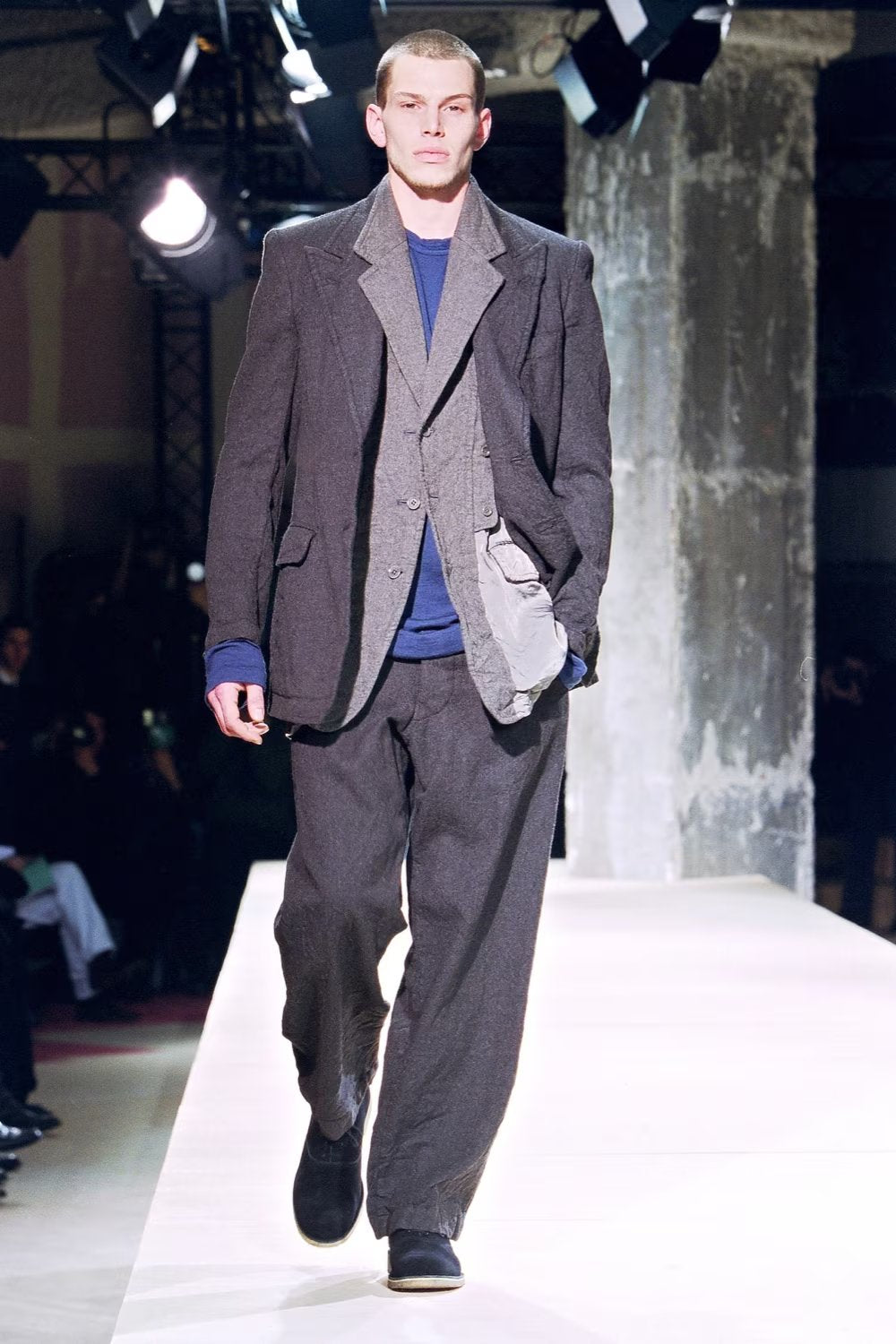 A/W 03 Tailored Liner Jacket Soil Brown
