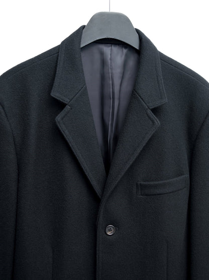 tailored jacket black ∙ melton wool nylon ∙ medium