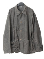 A/W 18 Type 935 Collared Shepherd's Coat Indian Black Dyed
