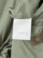 Heavy 4 Button Coat Dry Moss