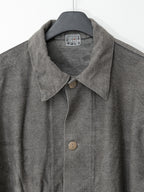 A/W 18 Type 935 Collared Shepherd's Coat Indian Black Dyed