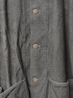 A/W 18 Type 935 Collared Shepherd's Coat Indian Black Dyed