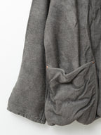 A/W 18 Type 935 Collared Shepherd's Coat Indian Black Dyed