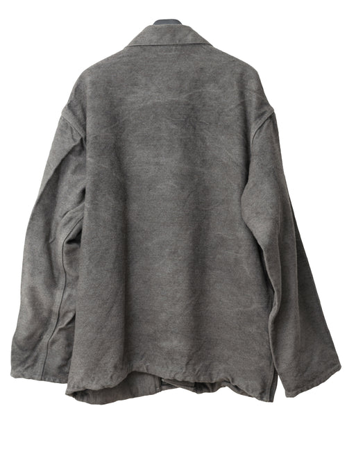A/W 18 Type 935 Collared Shepherd's Coat Indian Black Dyed