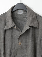 A/W 18 Type 935 Collared Shepherd's Coat Indian Black Dyed