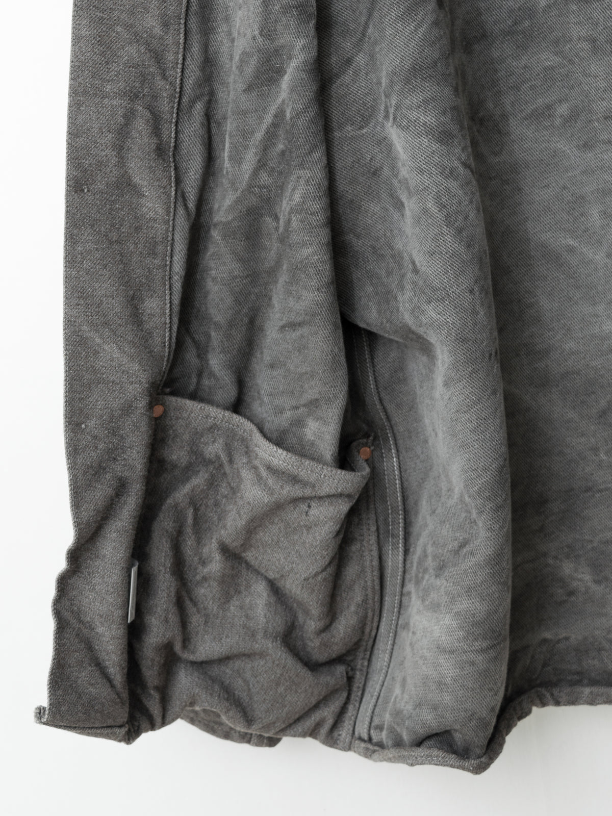 A/W 18 Type 935 Collared Shepherd's Coat Indian Black Dyed