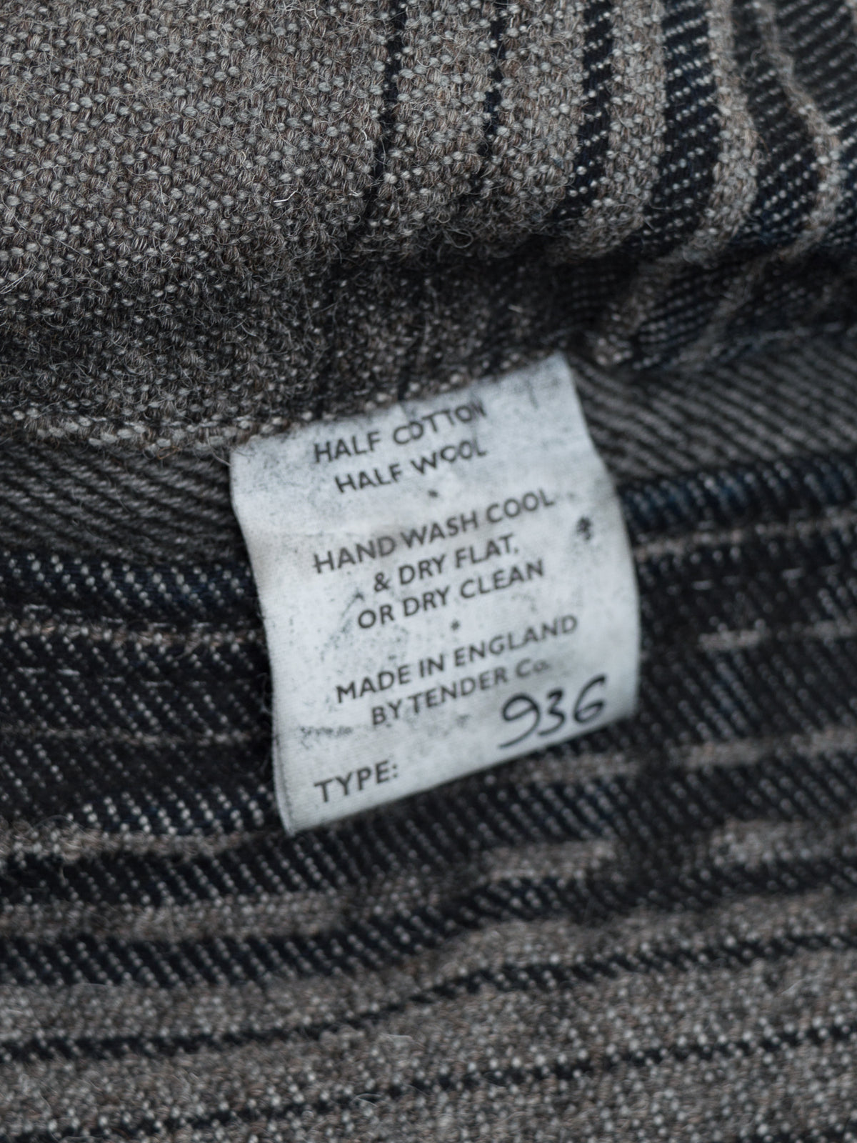 A/W 18 Type 936 Hooded Shepherd's Coat Indian Black Dyed