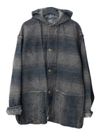 A/W 18 Type 936 Hooded Shepherd's Coat Indian Black Dyed