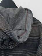 A/W 18 Type 936 Hooded Shepherd's Coat Indian Black Dyed