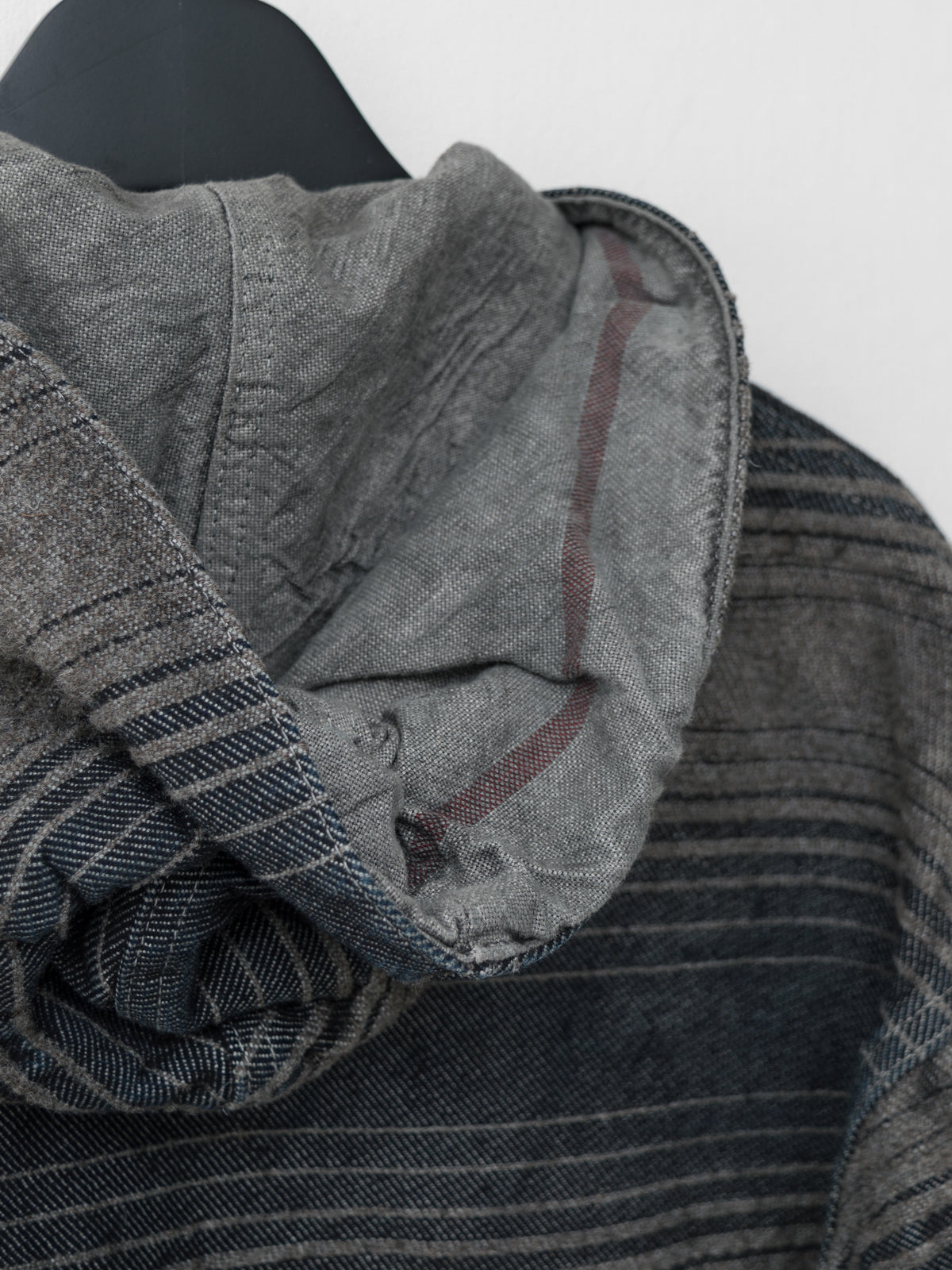 A/W 18 Type 936 Hooded Shepherd's Coat Indian Black Dyed