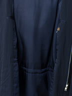 Padded Half Parka Navy
