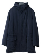 Padded Half Parka Navy