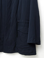 Padded Half Parka Navy
