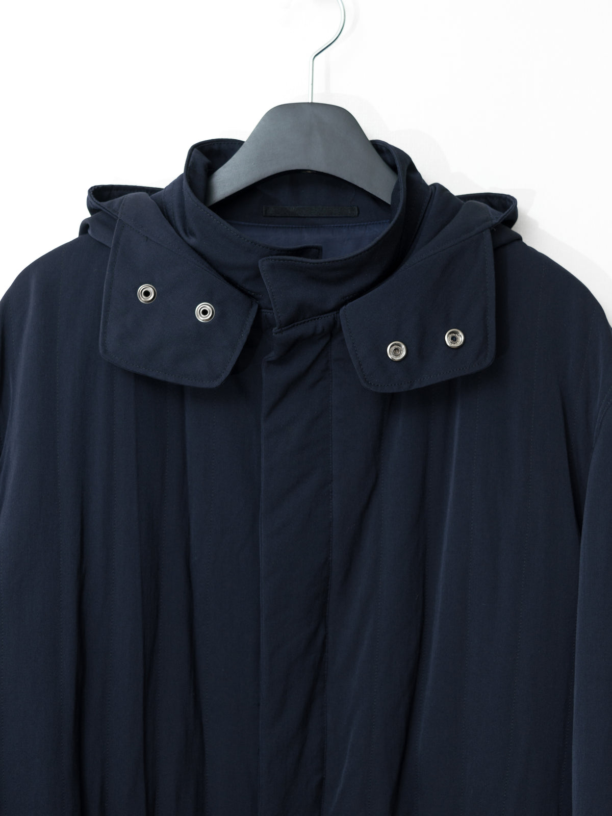 Padded Half Parka Navy