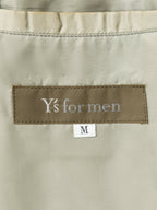 Straight Hem Tailored Jacket Beige Houndstooth
