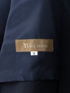 Straight Hem Tailored Jacket Navy