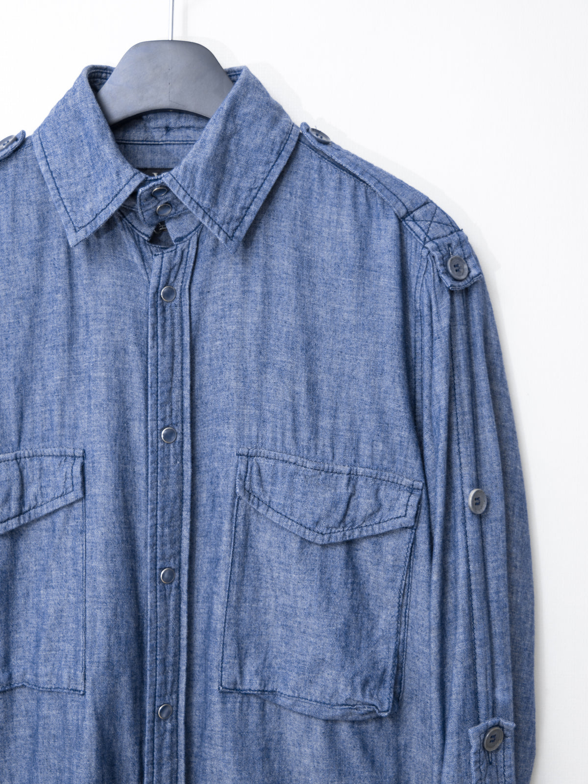S/S 09 Spotted Horse Western Shirt Indigo