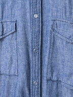 S/S 09 Spotted Horse Western Shirt Indigo
