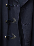 A/W 09 Garment Dyed Military Toggle Jacket Navy