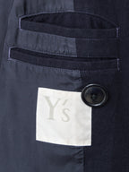A/W 09 Garment Dyed Military Toggle Jacket Navy