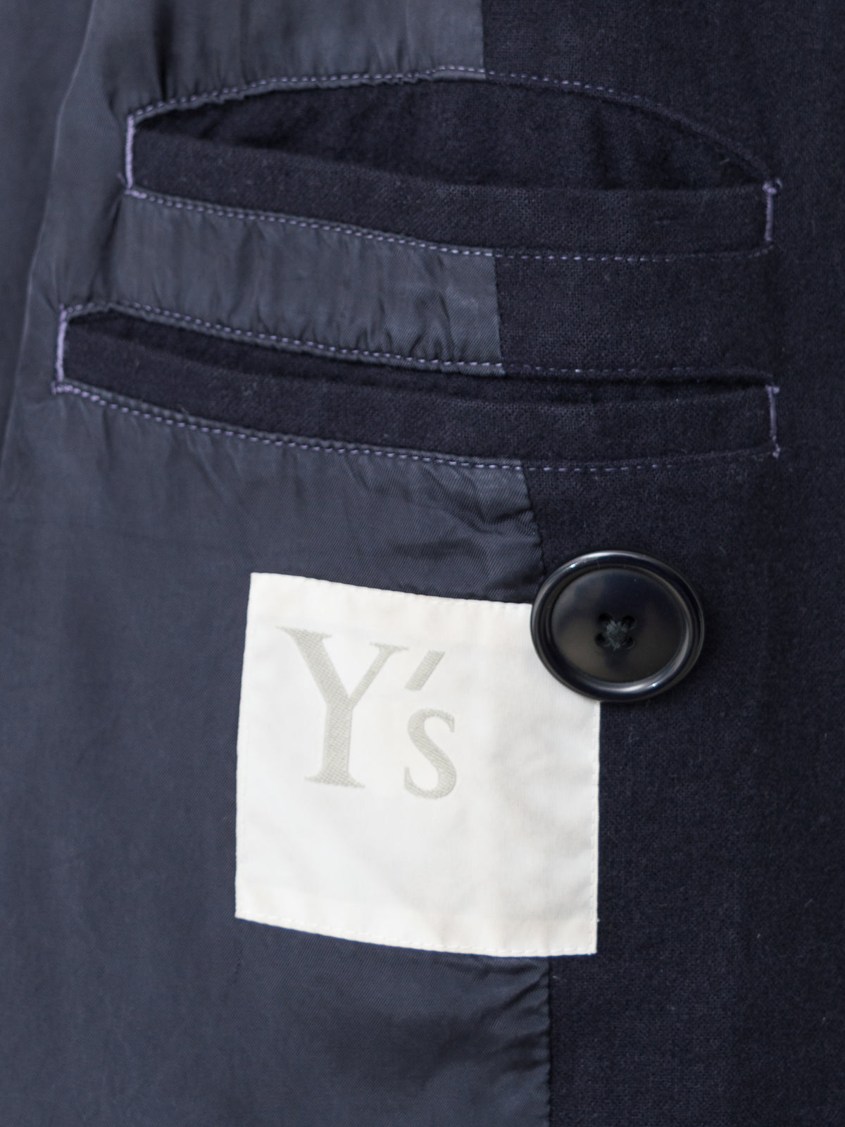 A/W 09 Garment Dyed Military Toggle Jacket Navy