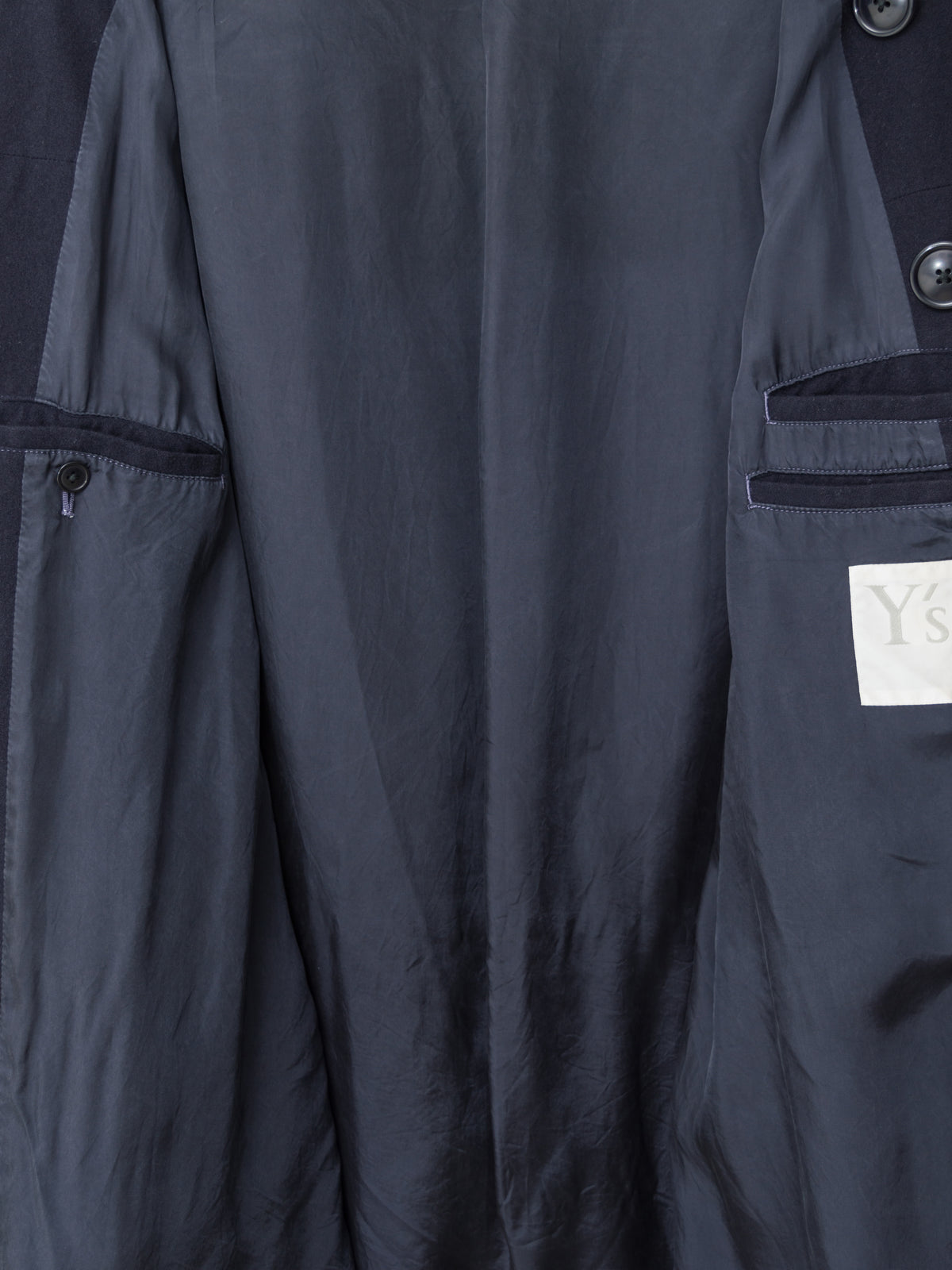 A/W 09 Garment Dyed Military Toggle Jacket Navy