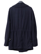 A/W 09 Garment Dyed Military Toggle Jacket Navy
