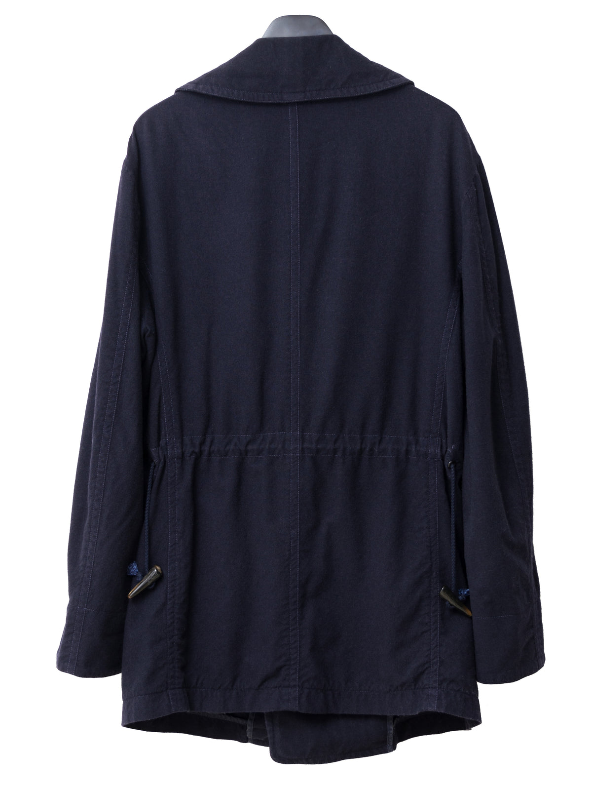 A/W 09 Garment Dyed Military Toggle Jacket Navy