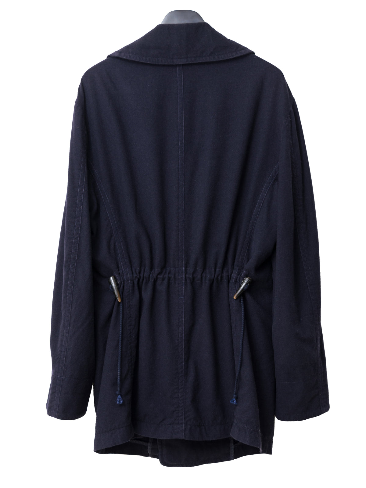 A/W 09 Garment Dyed Military Toggle Jacket Navy