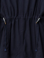 A/W 09 Garment Dyed Military Toggle Jacket Navy