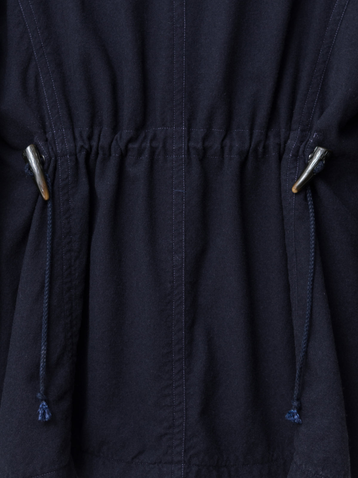 A/W 09 Garment Dyed Military Toggle Jacket Navy