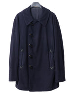 A/W 09 Garment Dyed Military Toggle Jacket Navy