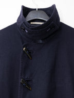 A/W 09 Garment Dyed Military Toggle Jacket Navy
