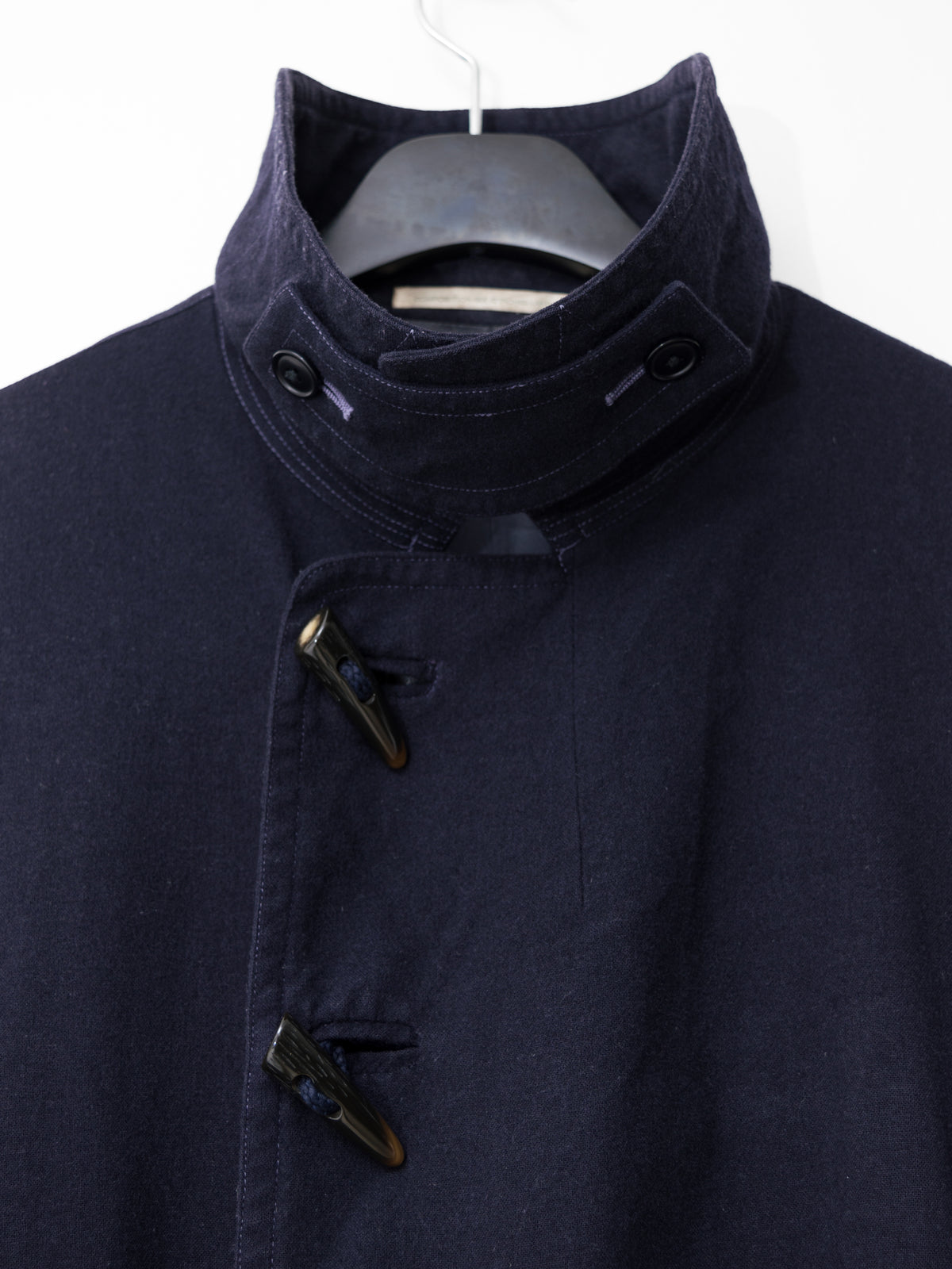 A/W 09 Garment Dyed Military Toggle Jacket Navy