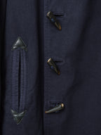 A/W 09 Garment Dyed Military Toggle Jacket Navy
